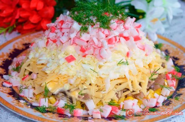8 простых, красивых и вкусных салатов к праздничному столу 8 простых, красивых и вкусных салатов к праздничному столу