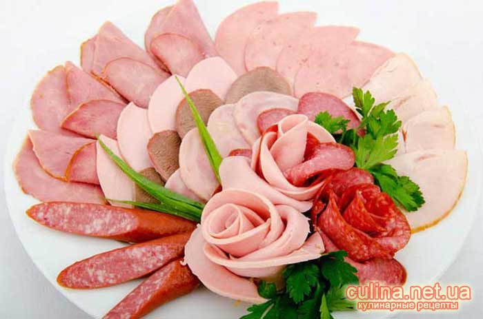 Как правильно собрать мясную нарезку Как правильно собрать мясную нарезку